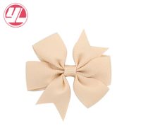 Fashion Solid Color Ribbed Mermaid Bow Hairpin Hair Accessories Children's Hair Accessories sku image 8