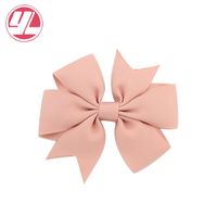 Fashion Solid Color Ribbed Mermaid Bow Hairpin Hair Accessories Children's Hair Accessories sku image 16
