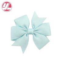 Fashion Solid Color Ribbed Mermaid Bow Hairpin Hair Accessories Children's Hair Accessories sku image 17