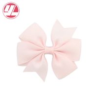 Fashion Solid Color Ribbed Mermaid Bow Hairpin Hair Accessories Children's Hair Accessories sku image 24
