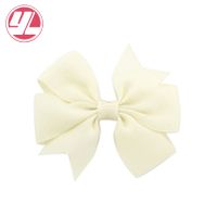 Fashion Solid Color Ribbed Mermaid Bow Hairpin Hair Accessories Children's Hair Accessories sku image 21