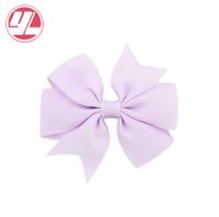 Fashion Solid Color Ribbed Mermaid Bow Hairpin Hair Accessories Children's Hair Accessories sku image 25