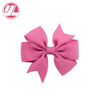Fashion Solid Color Ribbed Mermaid Bow Hairpin Hair Accessories Children's Hair Accessories sku image 29