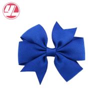 Fashion Solid Color Ribbed Mermaid Bow Hairpin Hair Accessories Children's Hair Accessories sku image 37