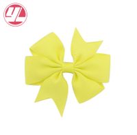 Fashion Solid Color Ribbed Mermaid Bow Hairpin Hair Accessories Children's Hair Accessories sku image 32