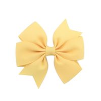 Fashion Solid Color Ribbed Mermaid Bow Hairpin Hair Accessories Children's Hair Accessories sku image 40