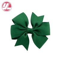 Fashion Solid Color Ribbed Mermaid Bow Hairpin Hair Accessories Children's Hair Accessories sku image 39