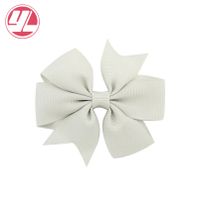 Fashion Solid Color Ribbed Mermaid Bow Hairpin Hair Accessories Children's Hair Accessories sku image 22
