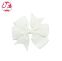 Fashion Solid Color Ribbed Mermaid Bow Hairpin Hair Accessories Children's Hair Accessories sku image 18
