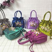 Women's Small All Seasons Polyester Silk Ethnic Style Clutch Bag main image 1