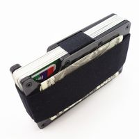 Fiber De Carbone Automatique Cassette Carte De Crédit Sac Ultra-mince Boîte De Carte De Visite main image 4