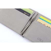 Men's Solid Color Pu Leather Flip Cover Wallets main image 5