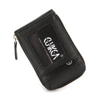 Men's Unisex Solid Color Pu Leather Zipper Wallets main image 2