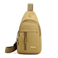 Hombres Estilo Clásico Color Sólido Tela Oxford Bolsos De Cintura sku image 1