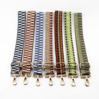 Polyester Cotton Stripe Sling Strap Bag Accessories main image 6