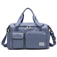 Unisex Basic Vacation Solid Color Oxford Cloth Travel Bags sku image 15