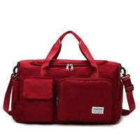 Unisex Basic Vacation Solid Color Oxford Cloth Travel Bags sku image 11