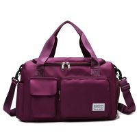 Unisex Basic Vacation Solid Color Oxford Cloth Travel Bags sku image 19