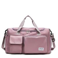 Unisex Basic Vacation Solid Color Oxford Cloth Travel Bags sku image 22