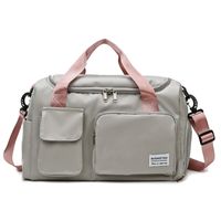 Unisex Basic Vacation Solid Color Oxford Cloth Travel Bags sku image 20