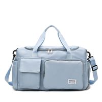 Unisex Basic Vacation Solid Color Oxford Cloth Travel Bags sku image 18