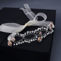 Hochzeitsblume Handgemachte Blumen Perlen Haarband sku image 1
