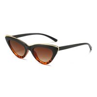 Fashion Geometric Pc Cat Eye Full Frame Women's Sunglasses sku image 1