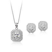 New Fashion High-end Exquisite Jewelry Set With Austrian Crystal sku image 2