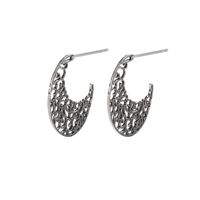 Retro Jewelry Round Spiral Earrings Swirl New Gear Earrings sku image 2