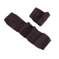 Women's Fashion Color Block Knitted Fabric Arm Sleeves sku image 7