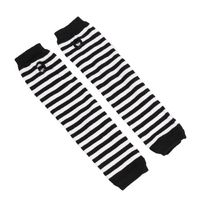 Women's Fashion Color Block Knitted Fabric Arm Sleeves sku image 5