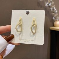Sweet Star Flower Bow Knot Alloy Inlay Artificial Pearls Rhinestones Women's Earrings 1 Pair sku image 9