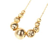 Wholesale Jewelry Retro Gold-plated Copper Beaded Necklace Nihaojewelry sku image 7