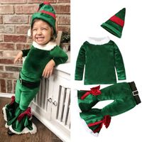 Christmas Fashion Color Block Bow Knot Festival Costume Props sku image 18