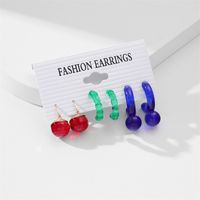 Fashion Butterfly Alloy Plating Artificial Pearls Rhinestones Women's Drop Earrings Ear Studs 1 Set sku image 8
