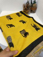 Women's Sweet Cat Cotton Polyester Winter Scarves main image 3
