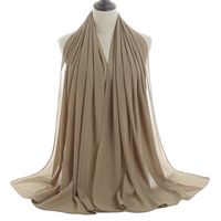 Women's Fashion Solid Color Chiffon Winter Scarves sku image 13