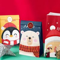 Christmas Cute Cartoon Paper Christmas Gift Wrapping Supplies 1 Piece main image 6