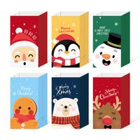 Christmas Cute Cartoon Paper Christmas Gift Wrapping Supplies 1 Piece main image 4