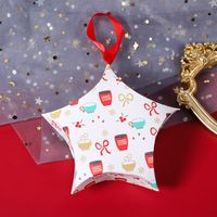 Christmas Fashion Snowman Paper Party Gift Wrapping Supplies 1 Piece sku image 7