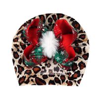 Children Unisex Fashion Bow Knot Snowflake Baby Hat sku image 9