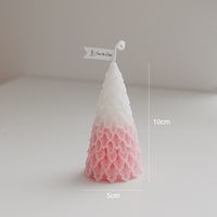 Christmas Romantic Christmas Tree Paraffin Indoor Candle 1 Piece sku image 4