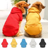 Fashion Polyester Plaid Solid Color Pet Clothing 1 Piece main image 2