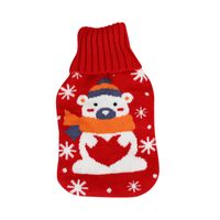 Creative Cute Hot Water Bag Knitted Coat Hand Warming In Winter Footnotes Plumbing Baby 1000ml Irrigation Hand Warmer main image 6