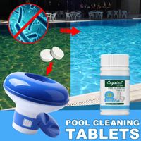 Multi-function Swimming Pool Effervescent Cleaning Tablets Clean And Decontaminate Dirty Water main image 1