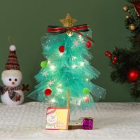 Christmas Fashion Christmas Tree Net Yarn Party Decorative Props main image 1