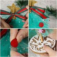 Christmas Fashion Christmas Tree Net Yarn Party Decorative Props main image 2