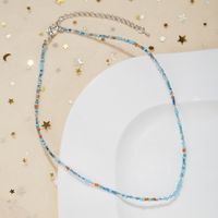 Simple Style Geometric Beaded Glass Women's Necklace 1 Piece main image 5