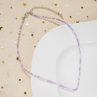 Einfacher Stil Geometrisch Perlen Glas Frau Halskette 1 Stück sku image 2
