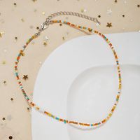 Simple Style Geometric Beaded Glass Women's Necklace 1 Piece sku image 14